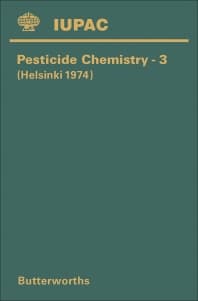 Pesticide Chemistry–3