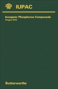 Plenary Lectures Presented at the Second Symposium on Inorganic Phosphorus Compounds