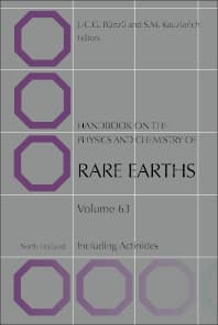 Handbook on the Physics and Chemistry of Rare Earths