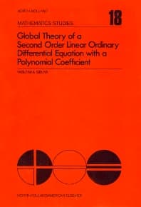 Global Theory of a Second Order Linear Ordinary Differential Equation with a Polynomial Coefficient