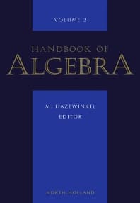 Handbook of Algebra