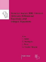 Ordinary Differential Equations and Integral Equations