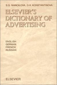 Elsevier's Dictionary of Advertising