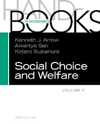 Handbook of Social Choice and Welfare