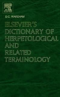 Elsevier's Dictionary of Herpetological and Related Terminology