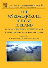 The Myrdalsjokull Ice Cap, Iceland