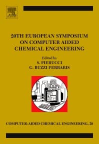 20th European Symposium of Computer Aided Process Engineering