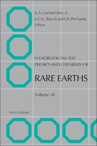 Handbook on the Physics and Chemistry of Rare Earths