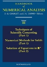 Techniques of Scientific Computing (Part 1) - Solution of Equations in Rn