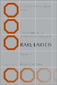 Handbook on the Physics and Chemistry of Rare Earths