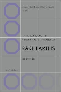 Handbook on the Physics and Chemistry of Rare Earths