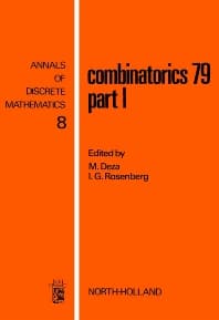 Combinatorics 79. Part I