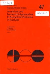 Analytical and Numerical Approaches to Asymptotic Problems in Analysis