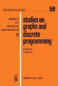 Studies on Graphs and Discrete Programming