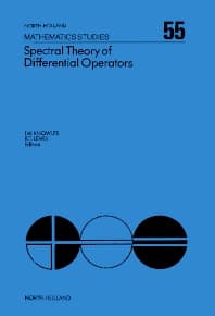 Spectral Theory of Differential Operators