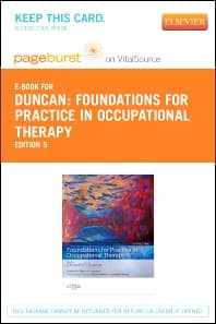 Foundations for Practice in Occupational Therapy