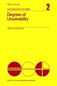 Degrees of Unsolvability