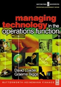 Managing Technology in the Operations Function