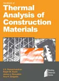 Handbook of Thermal Analysis of Construction Materials