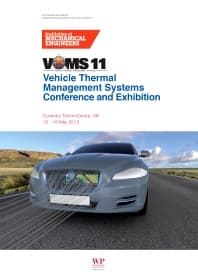 Vehicle Thermal Management Systems Conference Proceedings (VTMS11)