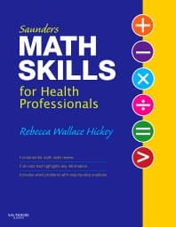 Saunders Math Skills for Health Professionals