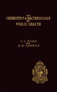 The Chemistry and Bacteriology of Public Health