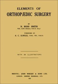 Elements of Orthopædic Surgery