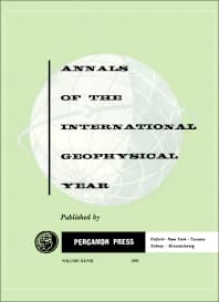 Annals of the International Geophysical Year