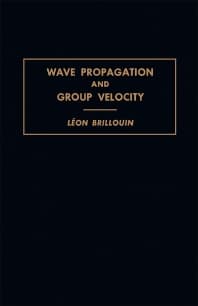 Wave Propagation and Group Velocity
