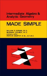 Intermediate Algebra & Analytic Geometry