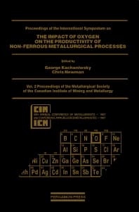 Proceedings of the Metallurgical Society of the Canadian Institute of Mining and Metallurgy