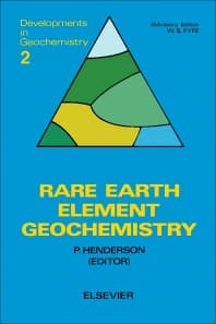 Rare Earth Element Geochemistry