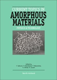Current Topics in Amorphous Materials