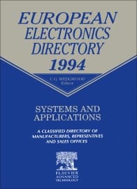 European Electronics Directory 1994