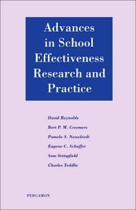 Advances in School Effectiveness Research and Practice