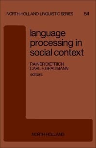 Language Processing in Social Context