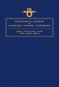 Multilingual Glossary of Automatic Control Technology