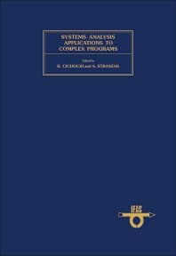 Systems Analysis Applications to Complex Programs