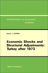 Economic Shocks and Structural Adjustments: Turkey after 1973