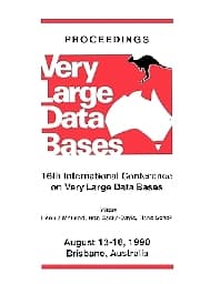Proceedings 1990 VLDB Conference