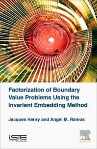 Factorization of Boundary Value Problems Using the Invariant Embedding Method