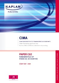 Kaplan CIMA Learning System Fundamentals of Financial Accounting