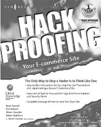 Hack Proofing Your E-commerce Web Site