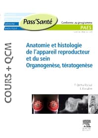 Anatomie et histologie de l’appareil reproducteur et du sein - Organogenèse, Tératogenèse (Cours + QCM)