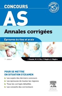 Concours AS Annales corrigées Épreuves écrites et orale