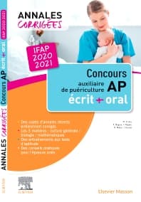 Concours Auxiliaire de puériculture - Annales corrigées - IFAP 2020/2021