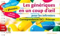 Les génériques en un coup d'oeil pour les infirmiers 2021-2022