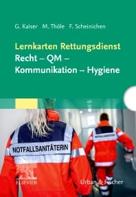 Lernkarten Rettungsdienst: Recht – QM – Kommunikation – Hygiene