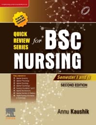 Quick Review Series For B.Sc. Nursing: Semester I and II