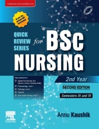 Quick Review Series for B.Sc. Nursing: 2nd Year